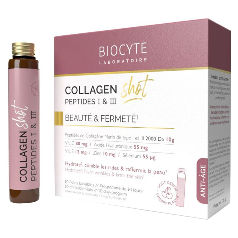 Biocyte Collagen Shot 10 fioles buvables