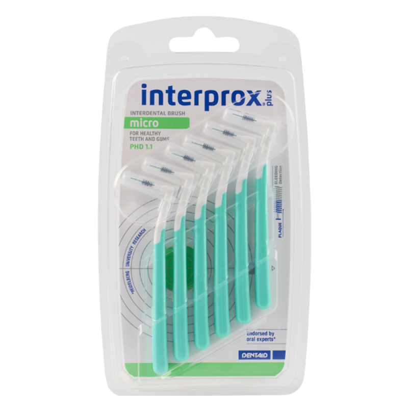 Dentaid Interprox Plus 6 brossettes micro vert