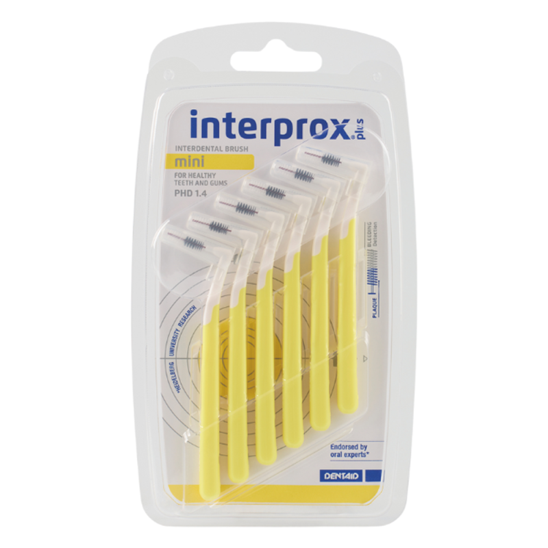 Dentaid Interprox Plus 6 brossettes mini jaune