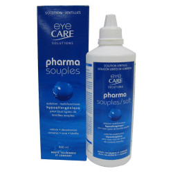 Eye Care Pharmasouples Solution hypoallergénique 3x360ml