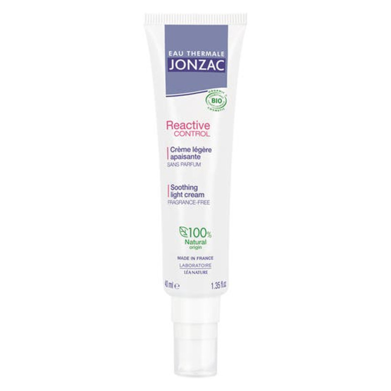 Jonzac Reactive control Crème légère apaisante 40ml