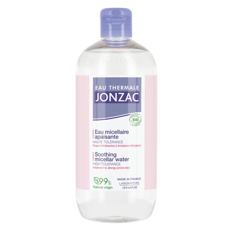 Jonzac Eau micellaire apaisante bio 500ml