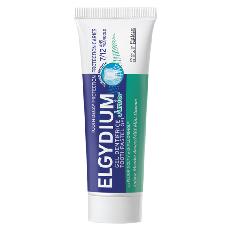 Elgydium Junior Arôme Menthe douce 7/12 ans Dentifrice enfant 50ml