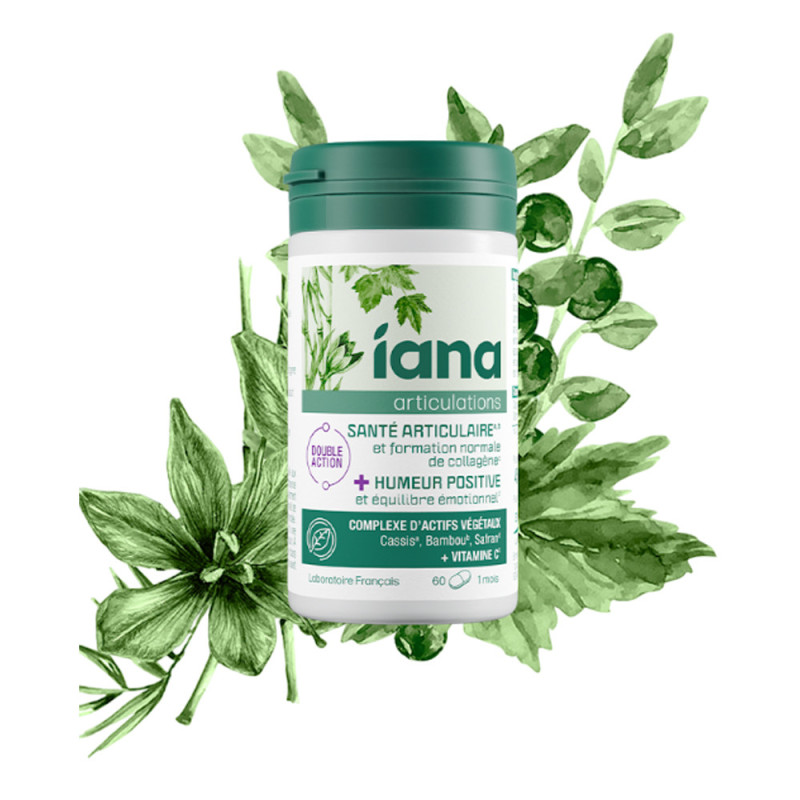 Iana Articulations + Humeur positive 60 comprimés