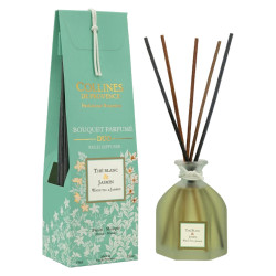 Collines de Provence Bouquet parfumé Duo Thé Blanc & Jasmin 100ml