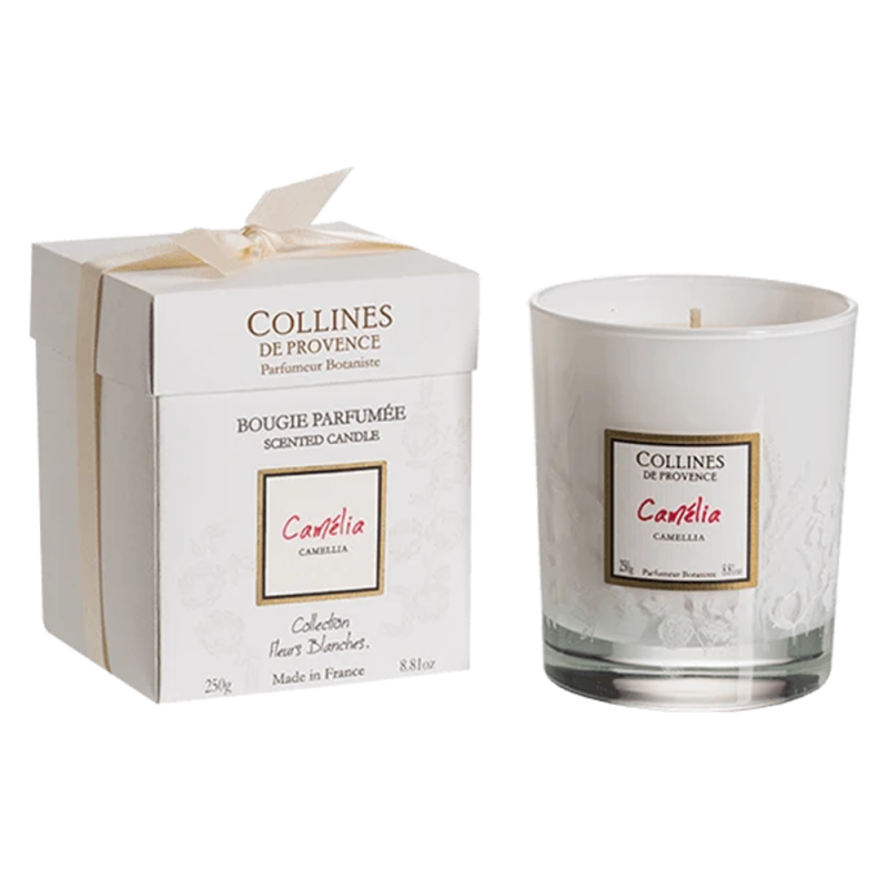 Collines de Provence Bougie parfumée Camélia 250gr
