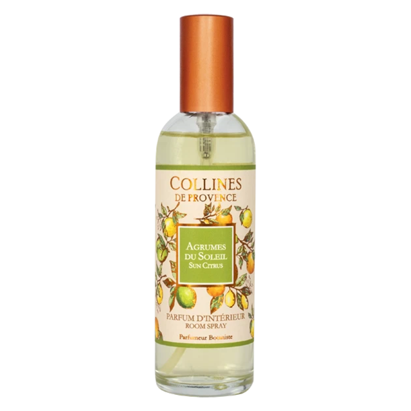 Collines de Provence Parfum d'Intérieur Agrumes du Soleil 100ml