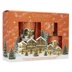 Collines de Provence Coffret Cadeau Noël Cannelle-Orange