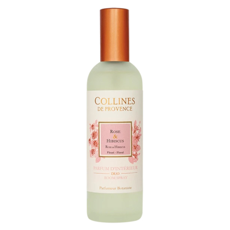 Collines de Provence Parfum d'Intérieur Rose & Hibiscus 100ml