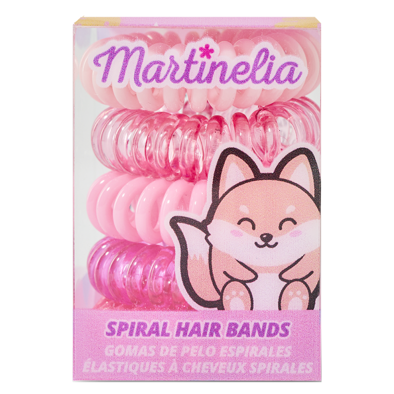 Martinelia 5 Élastiques à cheveux en spirales