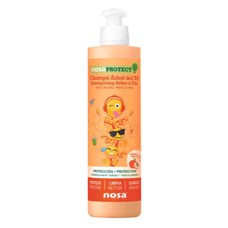 Le Comptoir des Tendances NosaProtect Shampooing Arbre à thé Pêche 250ml