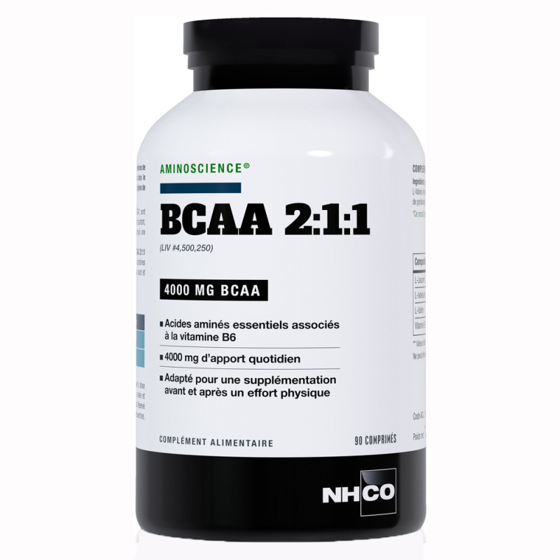 Nhco BCAA 2:1:1 Aminoscience® 90 comprimés