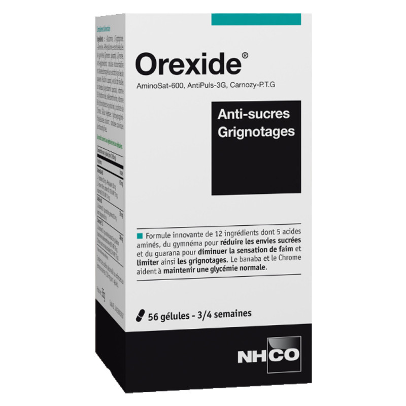 Nhco Orexide Anti-sucres grignotages 56 gélules