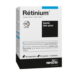 Nhco Rétinium Santé des yeux 28 comprimés + 28 capsules