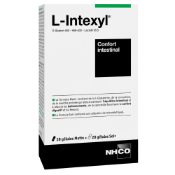 Nhco L-Intexyl Confort intestinal 28 gélules matin + 28 gélules soir