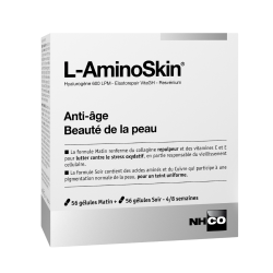 Nhco L-Aminoskin Anti-âge 56 gélules matin + 56 gélules soir
