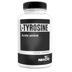 Nhco L-tyrosine acide aminé 70 gélules