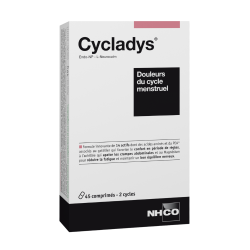Nhco Cycladys Douleurs du cycle menstruel 45 comprimés