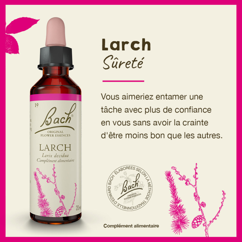 Fleurs de Bach Larch n°19 -...