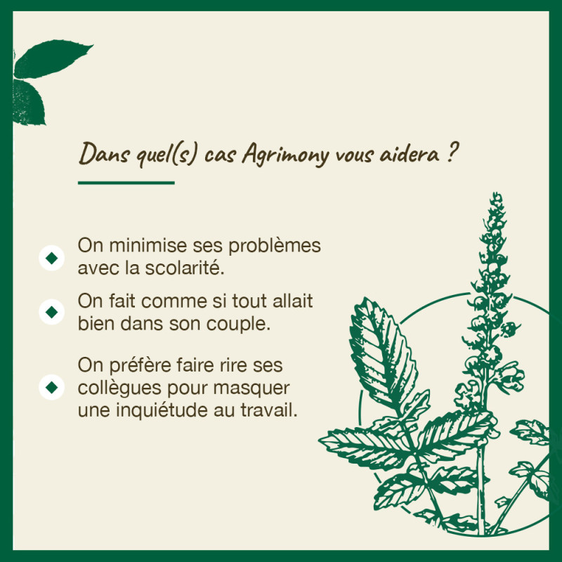 Fleurs de Bach Agrimony n°1...