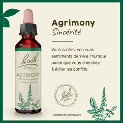 Fleurs de Bach Agrimony n°1 - 20ml