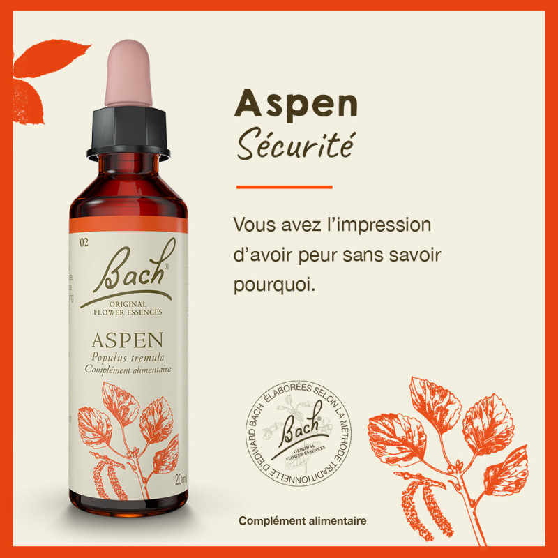 Fleurs de Bach Aspen n°2 -...