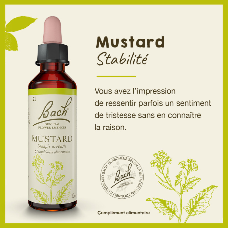 Fleurs de Bach Mustard n°21...