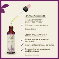 Fleurs de Bach Heather n°14 - 20ml