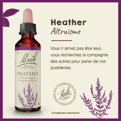 Fleurs de Bach Heather n°14 - 20ml