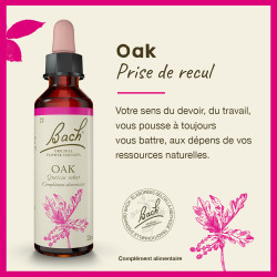 Fleurs de Bach Oak n°22 - 20ml