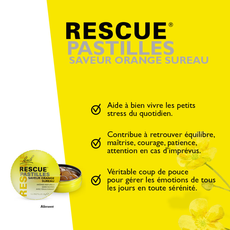 Rescue Pastilles orange...