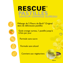 Rescue Pastilles orange sureau 50gr