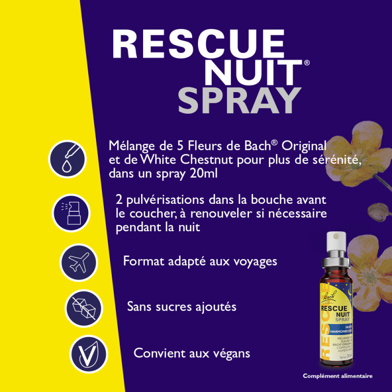 Rescue Nuit spray 20ml