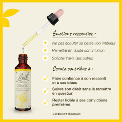 Fleurs de Bach Cerato n°5 - 20ml