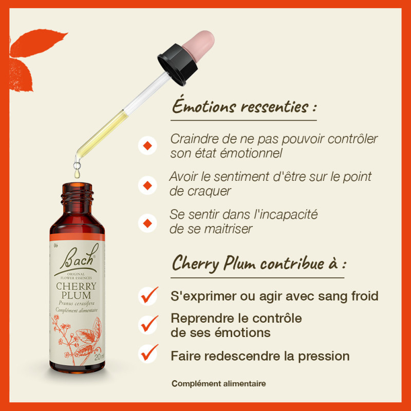 Fleurs de Bach Cherry Plum...