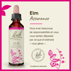 Fleurs de Bach Elm n°11 - 20ml