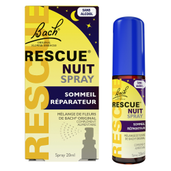 Rescue Nuit Spray sans alcool 20ml