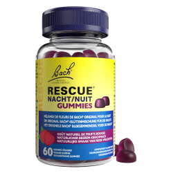 Rescue Nuit Gummies goût Fruits rouges 60 gommes véganes