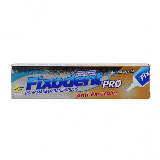 Fixodent pro crème...