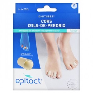 Epitact digitubes lot de 3 cors oeils-de-perdrix taille M