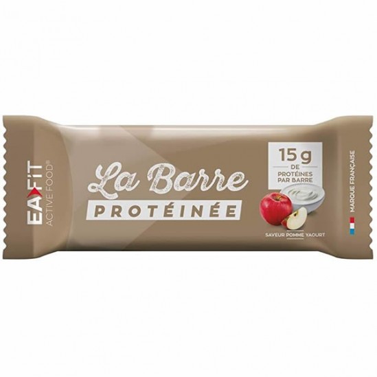 Eafit la barre protéinée pomme yaourt unité 46g