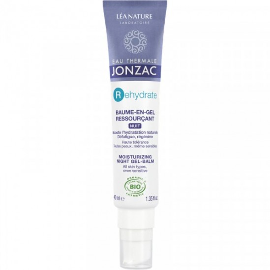 Eau thermale jonzac baume en gel ressourçant nuit 40ml