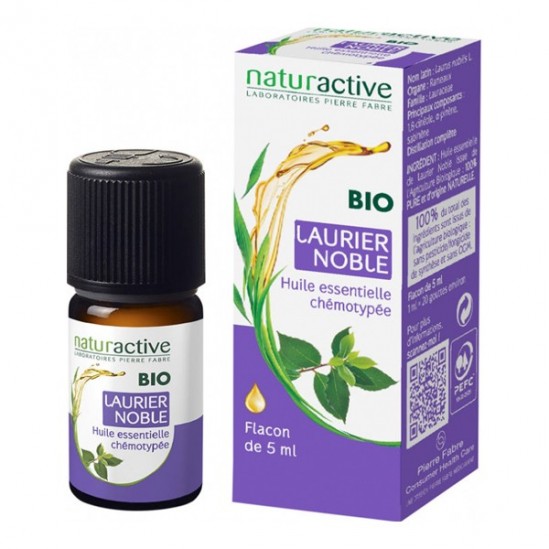 Naturactive laurier noble huile essentielle bio flacon 5ml