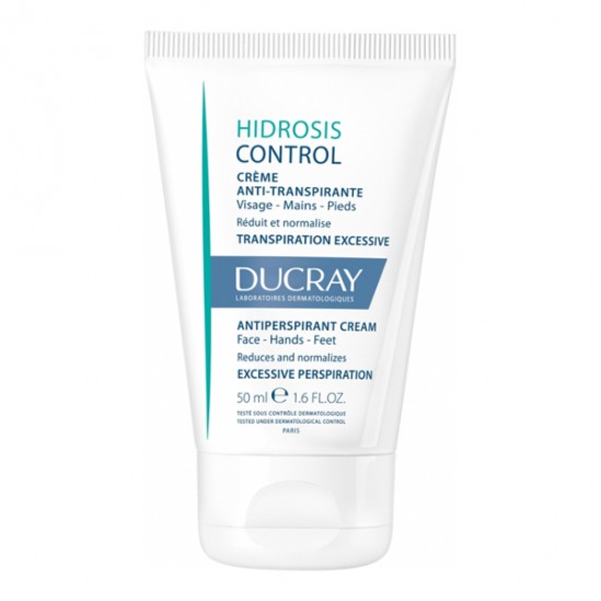 Ducray hidrosis control crème anti-transpirante 50ml