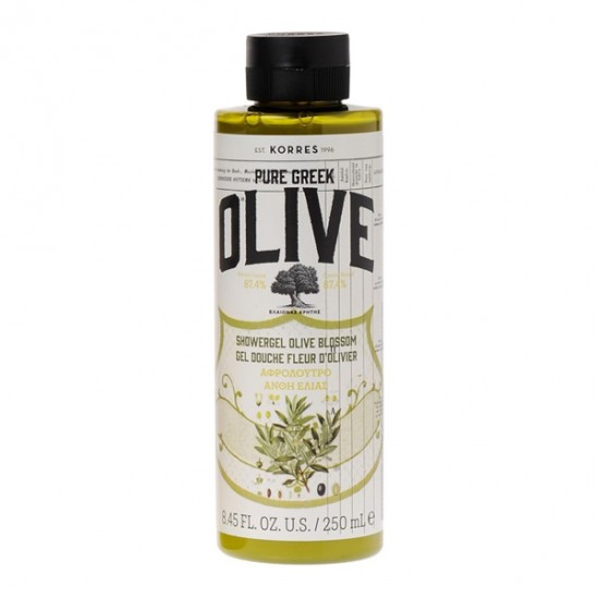 Korres olive gel douche fleur d'olivier 250ml