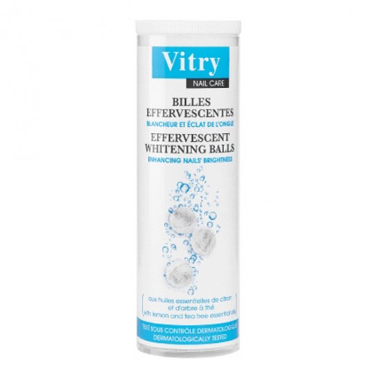 Vitry nail care billes effervescentes blancheur 20x3g