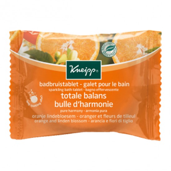 Kneipp galet pour le bain oranger et fleurs de tilleul 80g