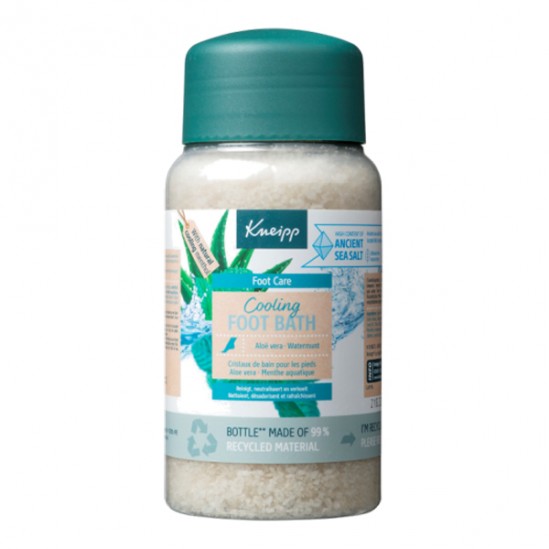 Kneipp cristaux pour bain de pieds cooling 600g
