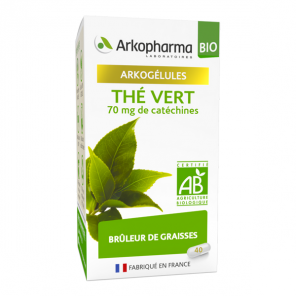 Arkopharma arkogélules thé vert bio 40 gélules