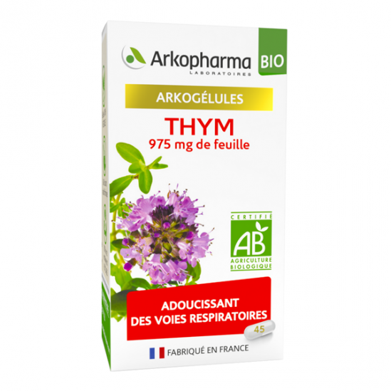 Arkopharma arkogélules thym bio 45 gélules